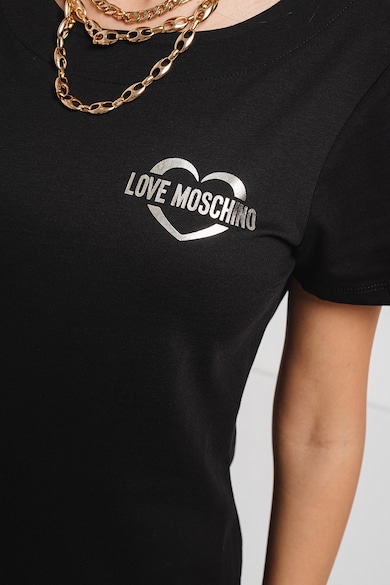 Love Moschino Pamut pólóruha női