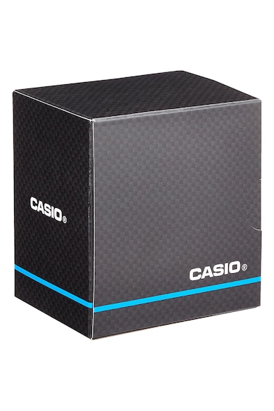 Casio Овален часовник с мрежеста верижка Мъже