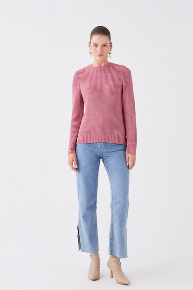 LC WAIKIKI Плетен пуловер с овално деколте Жени