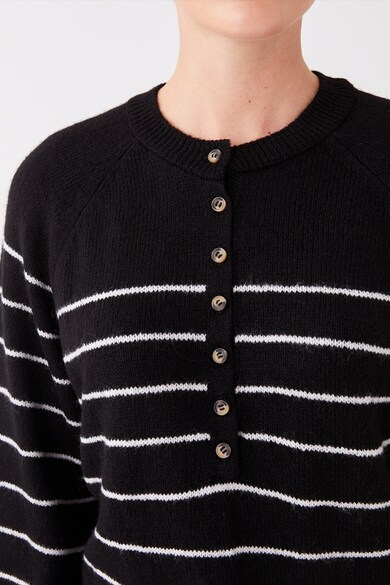 LC WAIKIKI Свободен пуловер с цепка с копчета Жени