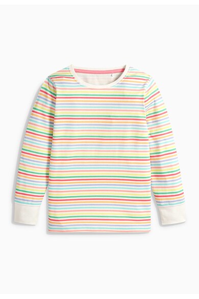 NEXT Pijama multicolora cu imprimeu in dungi Fete