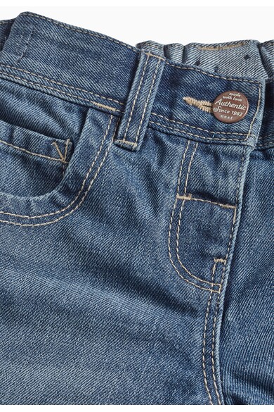 NEXT Pantaloni scurti albastri din denim cu mansete pliabile Fete