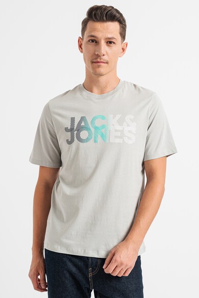 Tricou de bumbac cu imprimeu logo Shady Jack & Jones (12243932-HIGH ...