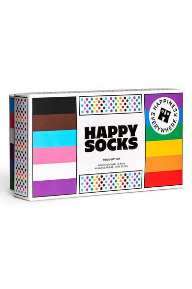 Happy Socks Pride uniszex zokni szett - 3 pár női
