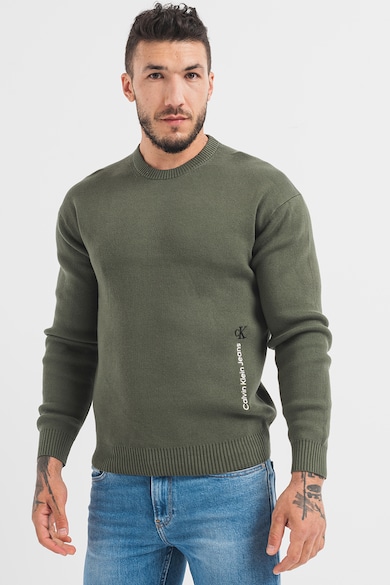 CALVIN KLEIN JEANS Пуловер от органичен памук Мъже