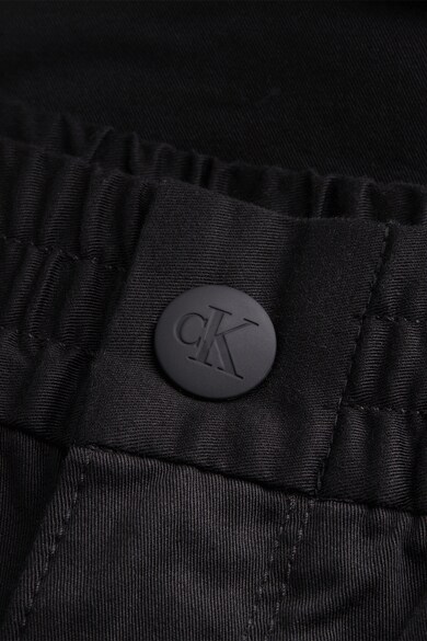 CALVIN KLEIN JEANS Szűk fazonú nadrág rugalmas derékrésszel férfi