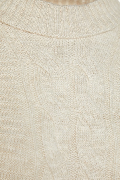 Trendyol Дълъг пуловер с плетка осморка Жени