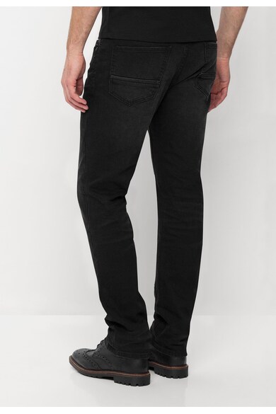 NEXT Jeansi slim fit negru decolorat Barbati