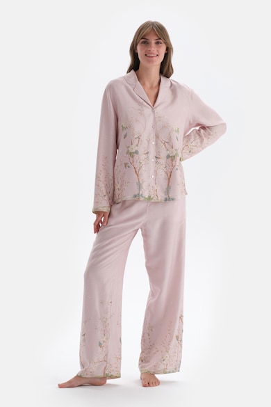 DAGI Горна пижама с флорална щампа Жени