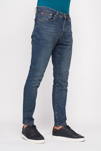 Lee Cooper Blugi slim fit cu model decolorat Barbati