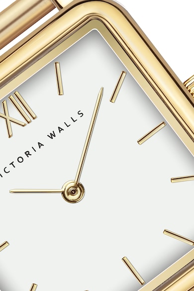 Victoria Walls Кварцов часовник с верижка от неръждаема стомана Жени