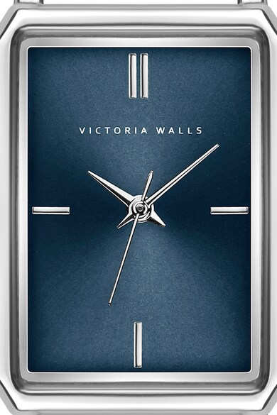 Victoria Walls Часовник с верижка от неръждаема стомана и лого на циферблата Жени