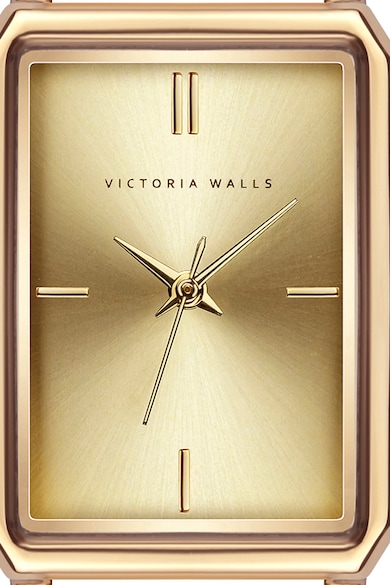 Victoria Walls Часовник с мрежеста верижка и лого на циферблата Жени