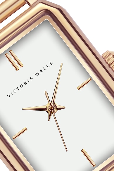 Victoria Walls Часовник с мрежеста верижка и лого на циферблата Жени