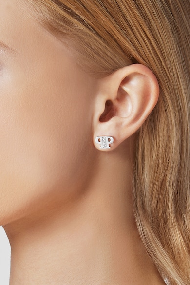 Philipp Plein Logós fülbevaló kristályokkal női