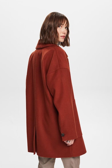 Esprit Bő fazonú gyapjútartalmú kabát női