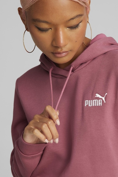 Puma Hanorac regular fit cu logo brodat Essentials Femei
