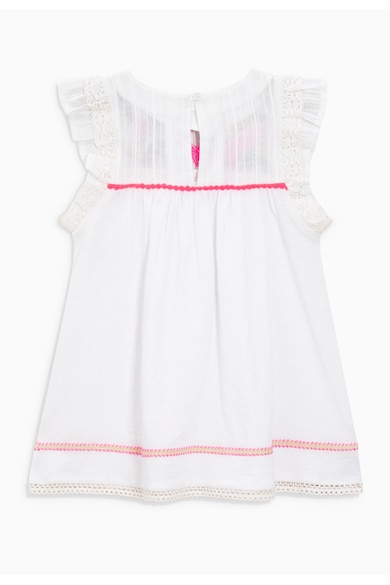NEXT Детска бяла рокля с бродерии Момичета