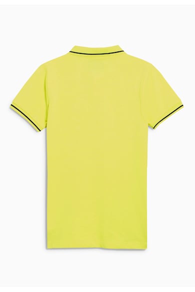 NEXT Tricou polo galben neon din material pique Baieti