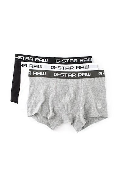 G-Star RAW Set monocrom de boxeri - 3 perechi Barbati
