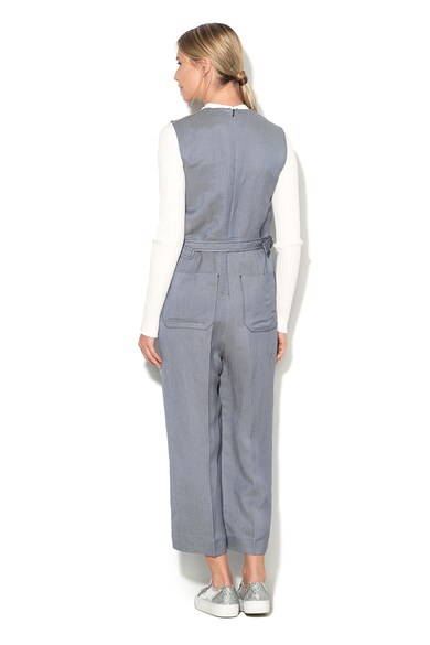 Sportmax Code Salopeta crop bleu Buono Femei