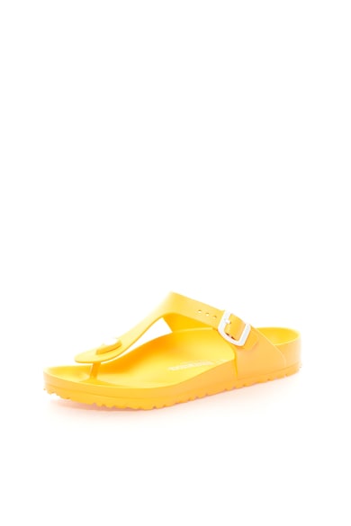Birkenstock Унисекс чехли в жълто със стандартна ширина Жени
