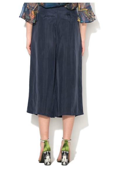 Max&Co Pantaloni culotte bleumarin de cupro Dinastia Femei