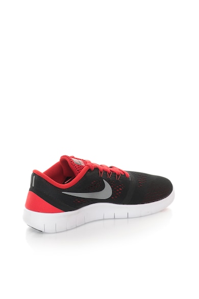 Nike Pantofi sport negru cu rosu Free RN Baieti