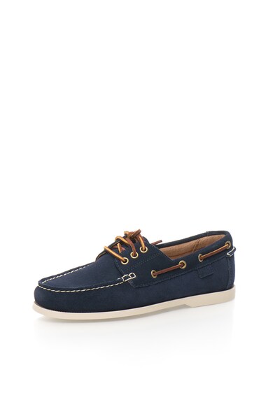 Polo Ralph Lauren Pantofi boat bleumarin de piele intoarsa Biene II Barbati