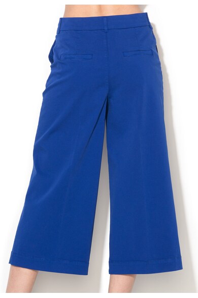 Sportmax Code Pantaloni crop albastri cu croiala ampla Nardo Femei