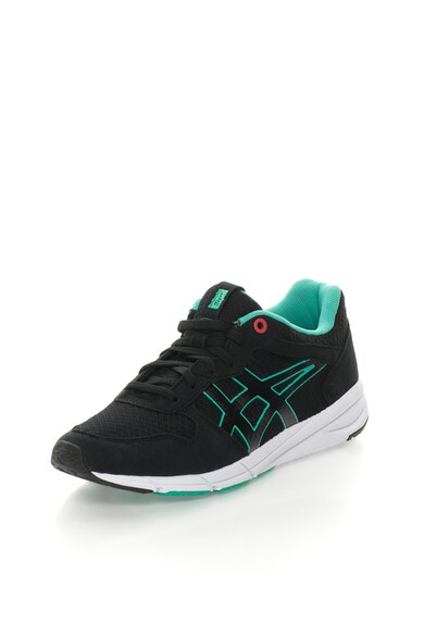 Onitsuka Tiger Pantofi sport negru cu verde marin Shaw Runner Barbati