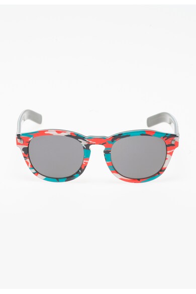 Dsquared2 Ochelari de soare rosu si verde cu model camuflaj Femei