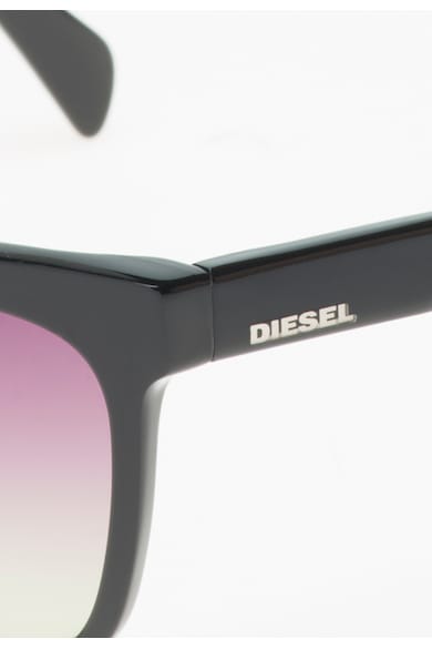 Diesel Унисекс черни слънчеви очила с поляризация Жени