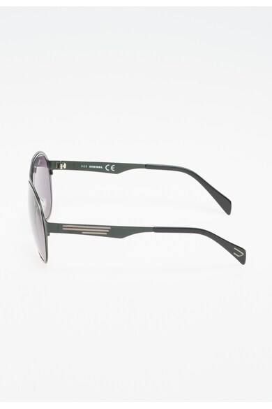 Diesel Унисекс слънчеви очила в тъмнозелено и тъмносиво Жени