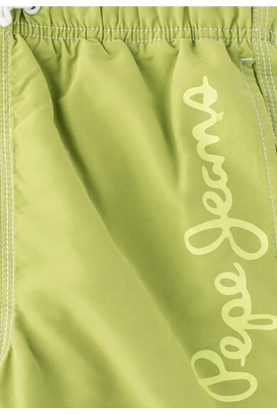 Pepe Jeans London Pantaloni scurti de baie verde lime Guildo Baieti