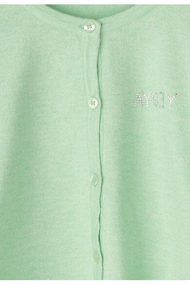 Aygey Cardigan verde menta cu nasturi Fete