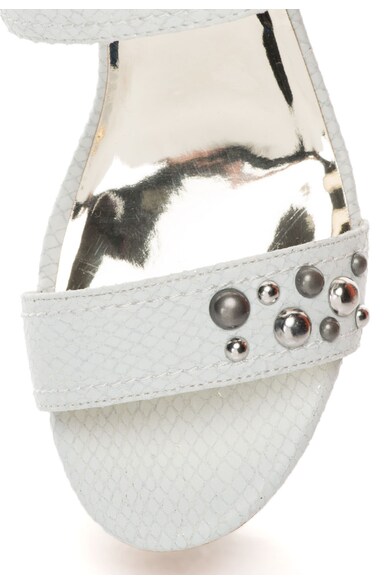 Replay Sandale wedge alb prafuit cu decoratiuni Meria Femei