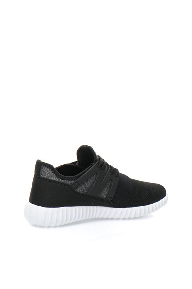 BLEND Pantofi sport slip-on negri Femei