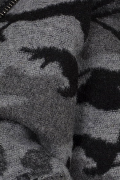 Urban Classics Kapucnis cipzáros pulóver műszőrme béléssel férfi