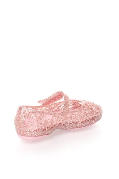 Crocs Pantofi Mary Jane roz stralucitori cu varf decupat Isabella Fete