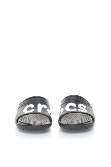 Crocs Unisex Classic Fekete&Fehér Papucs Logóval férfi