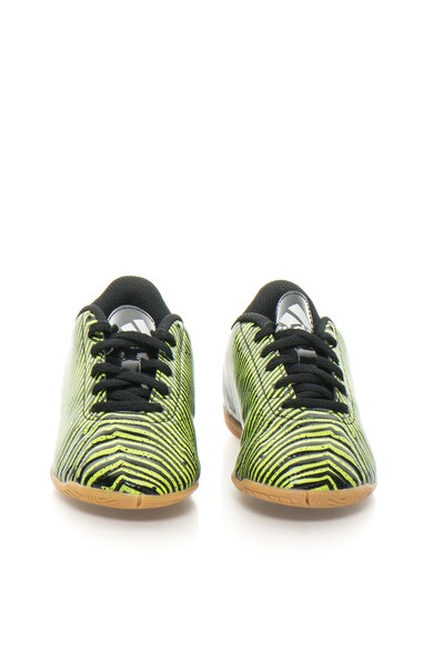 adidas Performance adidas, Pantofi sport negru cu verde neon Taquiero Baieti