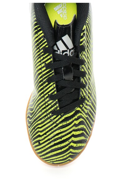 adidas Performance adidas, Pantofi sport negru cu verde neon Taquiero Baieti