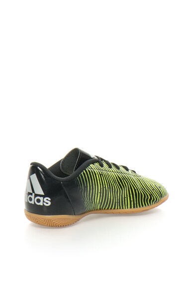 adidas Performance adidas, Pantofi sport negru cu verde neon Taquiero Baieti