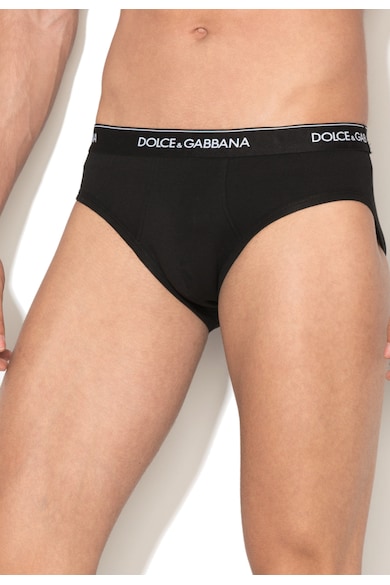 Dolce & Gabbana Set de chiloti negri - 2 perechi Barbati