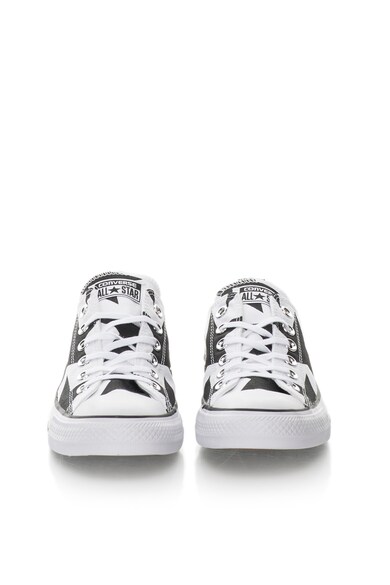 Converse Tenisi negru si alb cu stea Femei