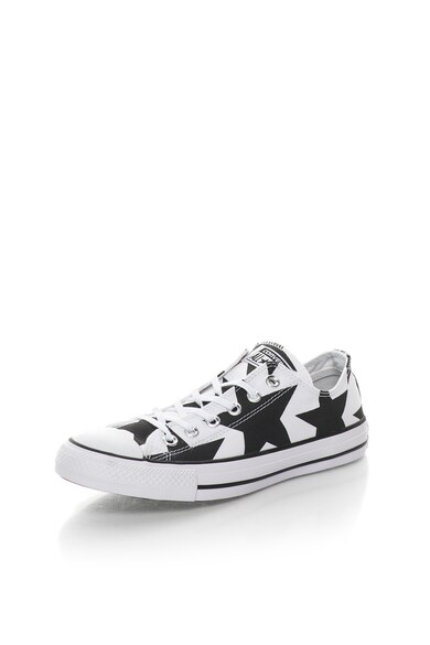 Converse Tenisi negru si alb cu stea Barbati