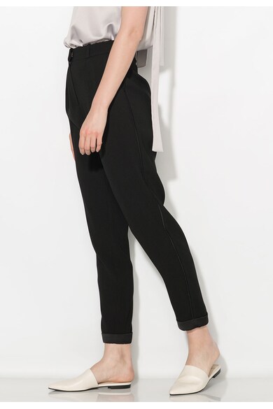 Zee Lane Collection Pantaloni crop conici negri Femei