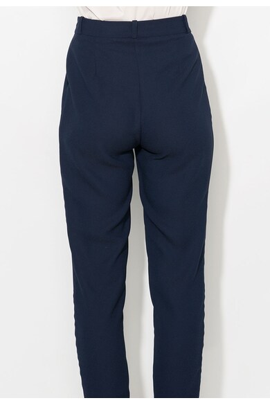 Zee Lane Collection Pantaloni conici crop bleumarin Femei