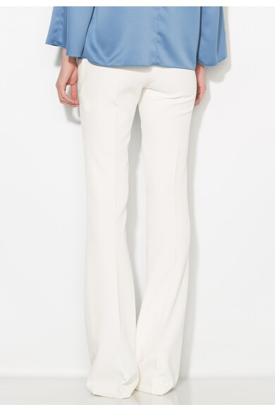 Zee Lane Collection Pantaloni albi evazati si cu pensa Femei